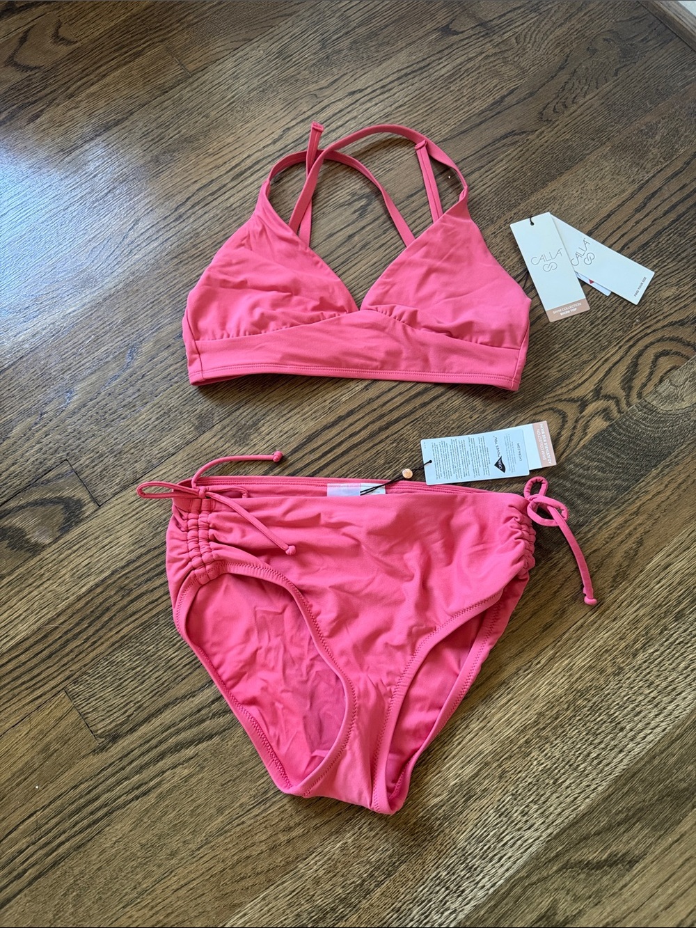 NWT Calia pink Bikini set